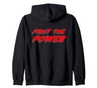 Lucha contra el Poder | 1980's Rap Music 80's Sudadera con Capucha