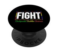 Lucha contra la Conciencia sobre Las discapacidades del Desarrollo PopSockets PopGrip Adhesivo
