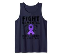 Lucha contra la Demencia Caminata Orgullosa para la Conciencia de la Cura Camiseta sin Mangas