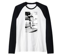 Lucha contra la ignorancia - Libertad Declaración Política Streetwear Camiseta Manga Raglan