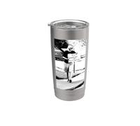 Lucha contra la ignorancia - Libertad Declaración Política Streetwear Vaso térmico de acero inoxidable de doble pared