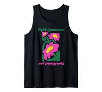 Lucha contra La Ignorancia, No contra Los Inmigrantes Camiseta sin Mangas