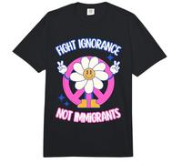 Lucha contra La Ignorancia, No contra Los Inmigrantes Comfort Colors Adult Heavyweight T-Shirt