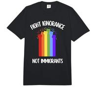 Lucha contra La Ignorancia, No contra Los Inmigrantes Comfort Colors Adult Heavyweight T-Shirt