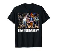 Lucha contra la oligarquía Bernie Sanders y AOC Freedom US Anti Trump Camiseta