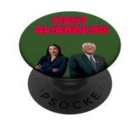 Lucha contra la oligarquía, resiste, AOC, Bernie Sanders, PopSockets PopGrip Adhesivo