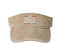 Lucha contra La Oligarquía, Resiste El Fascismo, Defiende La Democracia 86 47 Visera Sombrero Gorras De Verano Unisex Transpirable Visera Deportiva para Correr Golf Beisbol