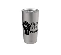 Lucha contra la protesta del poder Vaso térmico de acero inoxidable de doble pared