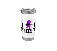Lucha contra la violencia doméstica Prevención Físico Mental Emocional Vaso térmico de acero inoxidable de doble pared