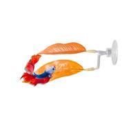 lucha decoración para acuario, cama interactiva con , hamaca decorativa, accesorio para peces luchadores | Para descansar, jugar, criar y desovar para gambas, y cíclidos