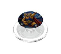 Lucha Libre Golden Retriever Lucha Libre LuchadoreDog PopSockets PopGrip para MagSafe