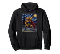 Lucha Libre Golden Retriever Lucha Libre LuchadoreDog Sudadera con Capucha