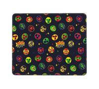 Lucha Libre Mexicana Alfombrilla De Escritorio Lavable Alfombrilla De Ratón Bordes Cosidos Mousepad para Ordenador Hogar Pc 25X30Cm