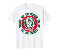 Lucha Libre Mexicana Wrestling Masks Luchadores Máscaras Camiseta gráfica económica, Hombre, Blanco, L
