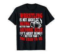 Lucha libre Siendo mejor solías ser luchador Hombres Mujeres Niño Camiseta