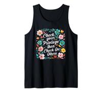 Lucha por la justicia social Igualdad de derechos Activista social Camiseta sin Mangas
