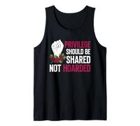 Lucha por la justicia social Igualdad de derechos Activista social Camiseta sin Mangas