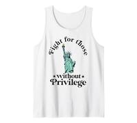 Lucha por los que no tienen privilegios Igualdad Derechos Humanos Camiseta sin Mangas