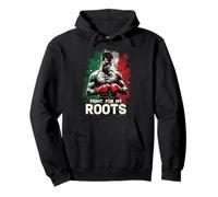 Lucha Por Mis Raíces Boxeo Italiano Firme Sudadera con Capucha