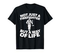 Luchador contra Fuego Rescate Incendio - Compañia Bomberos Camiseta