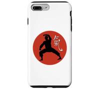 Luchador de Artes Marciales Tai Chi Qi Gong con Signo chi Carcasa para iPhone 7 Plus/8 Plus