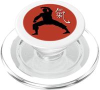 Luchador de Artes Marciales Tai Chi Qi Gong con Signo chi PopSockets PopGrip para MagSafe