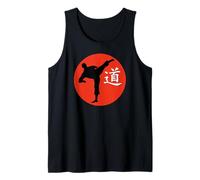Luchador de Artes Marciales Taoísmo Tai Chi Qi Gong con Signo Dao Camiseta sin Mangas