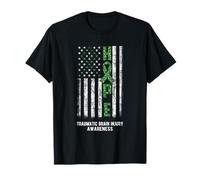 Luchador de recuperación de conciencia sobre lesiones cerebrales traumáticas TBI Camiseta