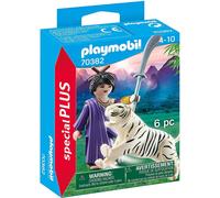 Luchadora Asiática con Tigre Blanco de Playmobil