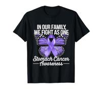 Luchamos como una cinta de bígaro Concientización sobre el cáncer de estómago Camiseta