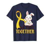 Luchamos Juntos Concientización sobre el cáncer Infantil Conejito Enfermeras Camiseta