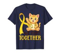 Luchamos Juntos Concientización sobre el cáncer Infantil Enfermeras Gatitos Camiseta