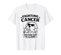 Luchando contra el cáncer, un Mal día a la Vez, Divertido diseño de Conciencia Camiseta