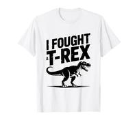 Luché contra un Amante Divertido de los Dinosaurios de T-Rex Camiseta