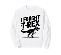 Luché contra un Amante Divertido de los Dinosaurios de T-Rex Sudadera