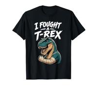 Luché contra un T-Rex Brazo Roto Dinosaurio recuperación lesión curación Camiseta