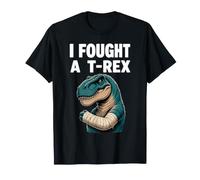 Luché contra un T-Rex Brazo Roto Dinosaurio recuperación lesión curación Camiseta