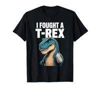 Luché contra un T-Rex Brazo Roto Dinosaurio recuperación lesión curación Camiseta