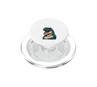 Luché contra un T-Rex Brazo Roto Dinosaurio recuperación lesión curación PopSockets PopGrip para MagSafe