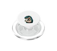 Luché contra un T-Rex Brazo Roto Dinosaurio recuperación lesión curación PopSockets PopGrip para MagSafe