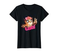 LUCI - Hermoso nombre de niña con lindo búho Camiseta