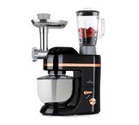 Lucia 1800W 5L Robot de Cocina con Picadora de Carne Negro
