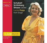Lucia Popp chante Schübert, Schoenberg et Strauss : Lieder choisis. Gage.