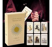 Lucid Dreams Beginners Tarot Card Deck Full English Board Game for Party Famaliy Playing Cards Tarot