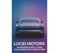 Lucid Motors: Navigating Supply Chain Challenges in EV Production