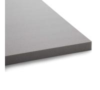 LUCID Sobrecolchon viscoelastico 160x190 cm | Con partículas de Carbón de Bambú | Grosor 5 cm |Topper para colchon