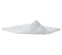 LUCID Topper para cama 120x190 cm ultrasuave de microfibra, Sobrecolchon acolchado, Grosor 7,5 cm, Funda de percal de algodón suave y transpirable, Oeko-Tex