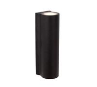 LUCIDE AKRA - Lámpara de pared Dentro/Fuera - LED - 2x6,5W 2700K - IP54 - Negro