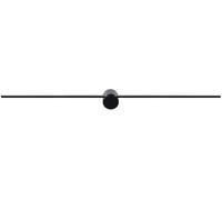 LUCIDE MIZAR - Lámpara de pared Baño - LED - 1x11W 2700K - IP44 - Negro
