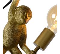 Lucide Aplique de pared Extravaganza Chimp, dorado mate/negro